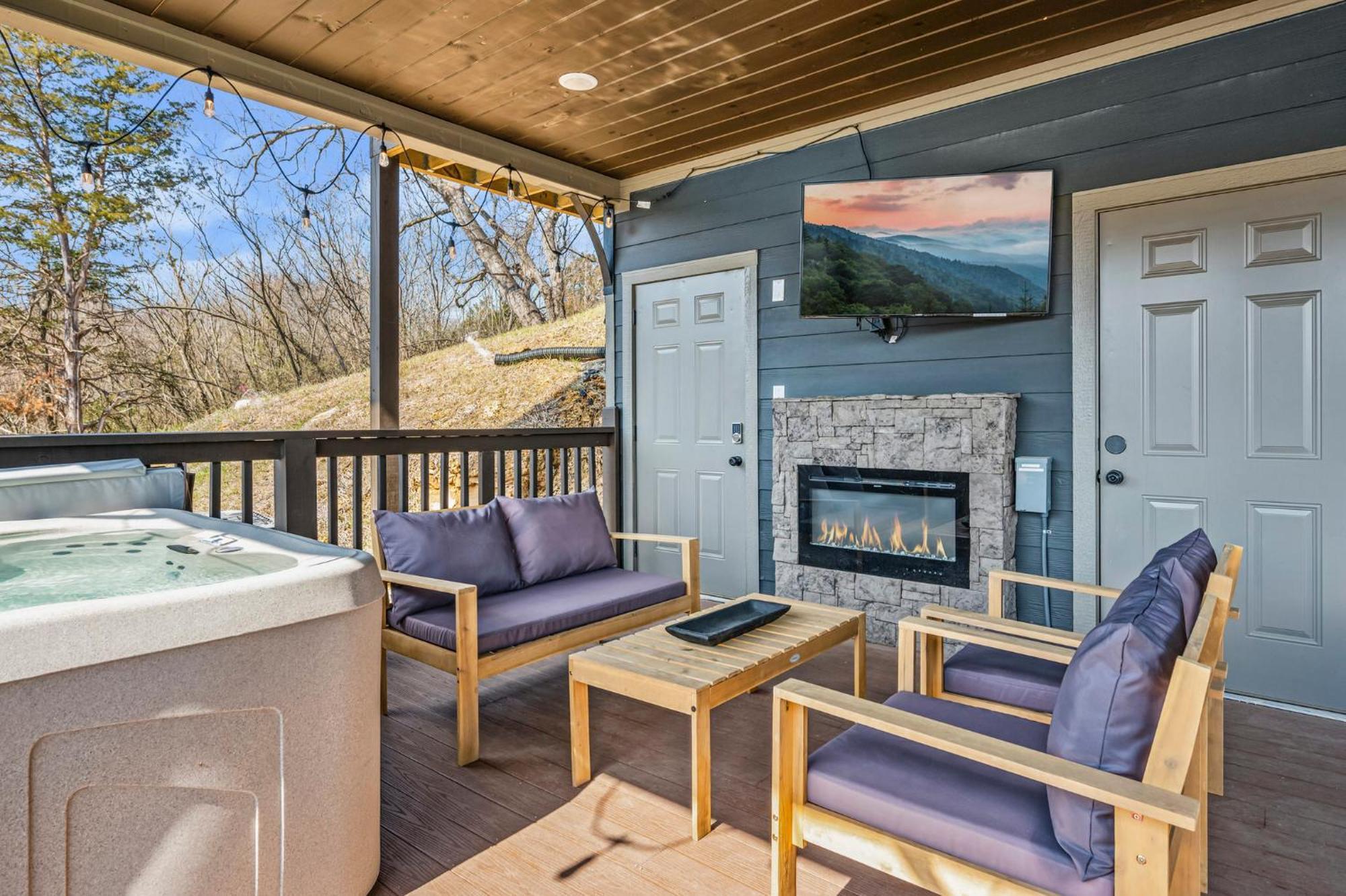 Villa Smokies Treehouse Sevierville Exterior foto